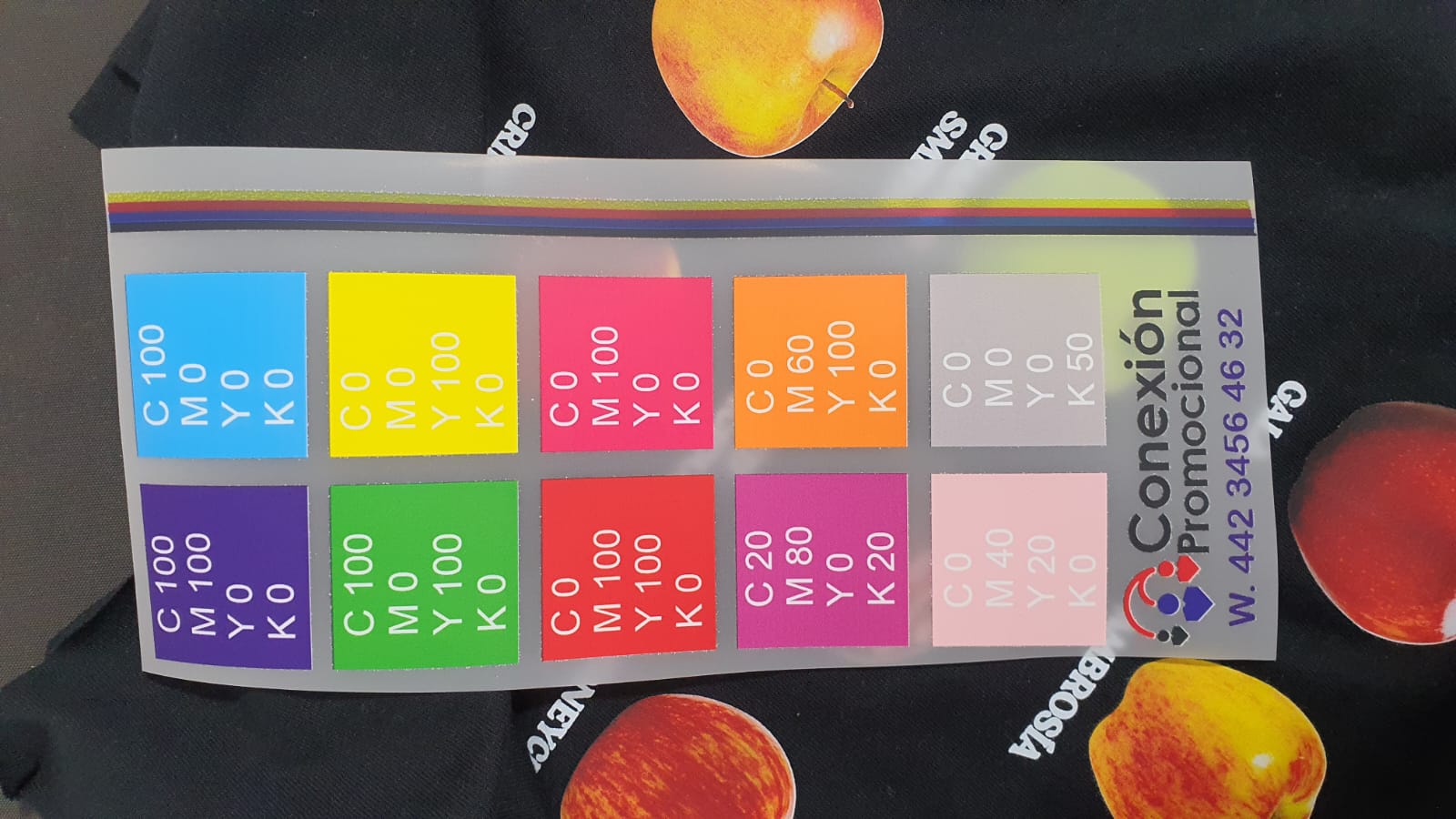 Ejemplo de impresión DTF de alta calidad en playera